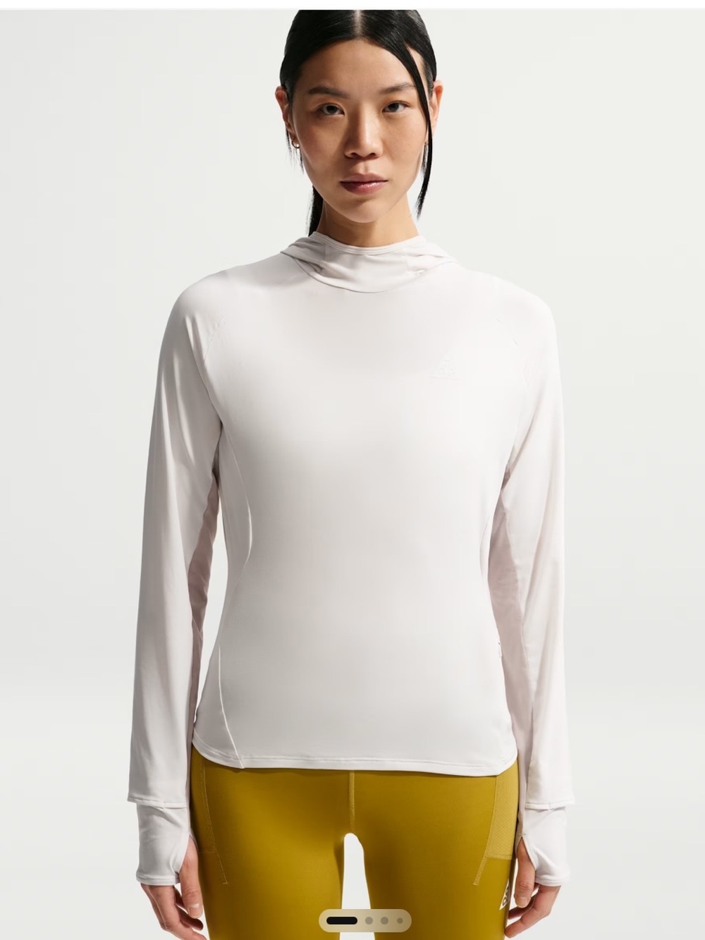 NWT Nike ACG Women's UV-Resistant Hooded Trail Running Mid-Layer Top